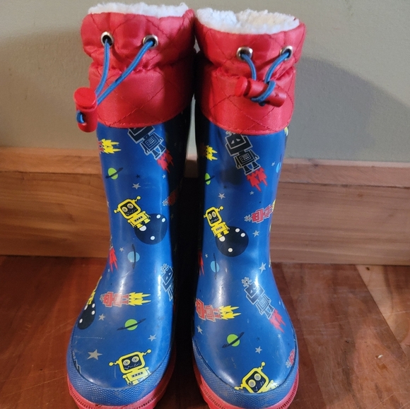 Lily & Dan Other - Lily & Dan insulated rain boots size 7/8